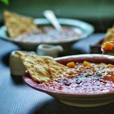 طرز تهیه عدسی لعاب دار و خوشمزه؛ با سیب زمینی و رب! طرز تهیه عدسی لعاب دار و خوشمزه؛ با سیب زمینی و رب!